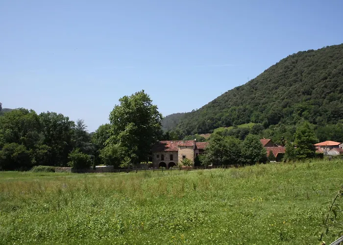 Gatehouse Of The Palacio De Hualle Near Comillas Treceño